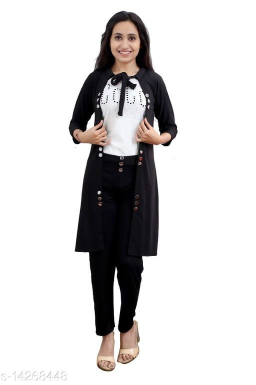 Girl's Outfits Ruffle Collar Short Sleeve Belt Basic - Temu