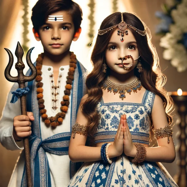 Shivratri special kids' dress