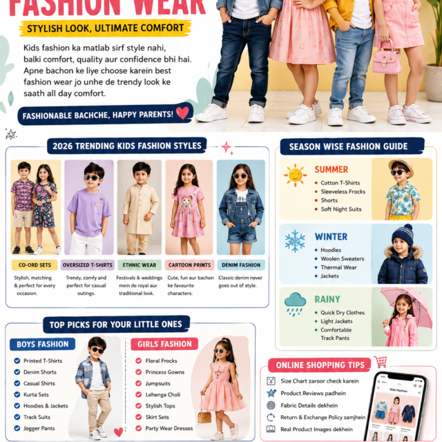 kids fashion wear 2026