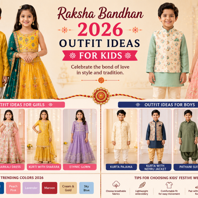 Raksha Bandhan 2026 outfit for kids