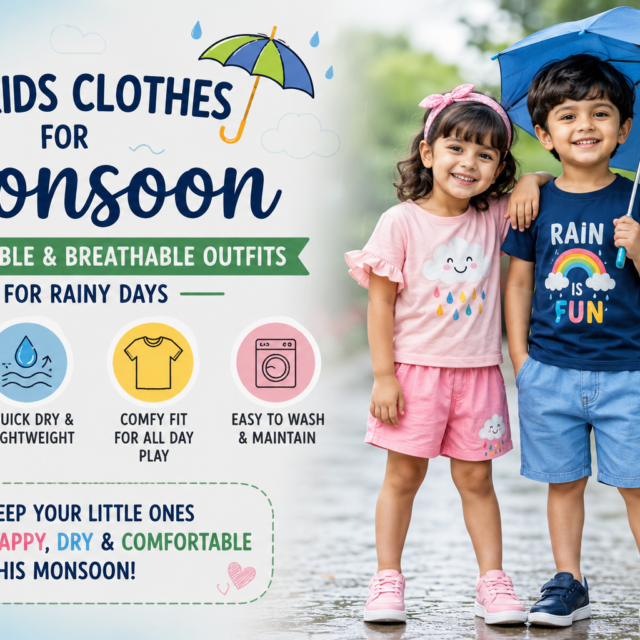 kids clothes for monsoon